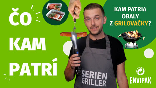 Kam patrí odpad, ktorý vznikne pri grilovačke?