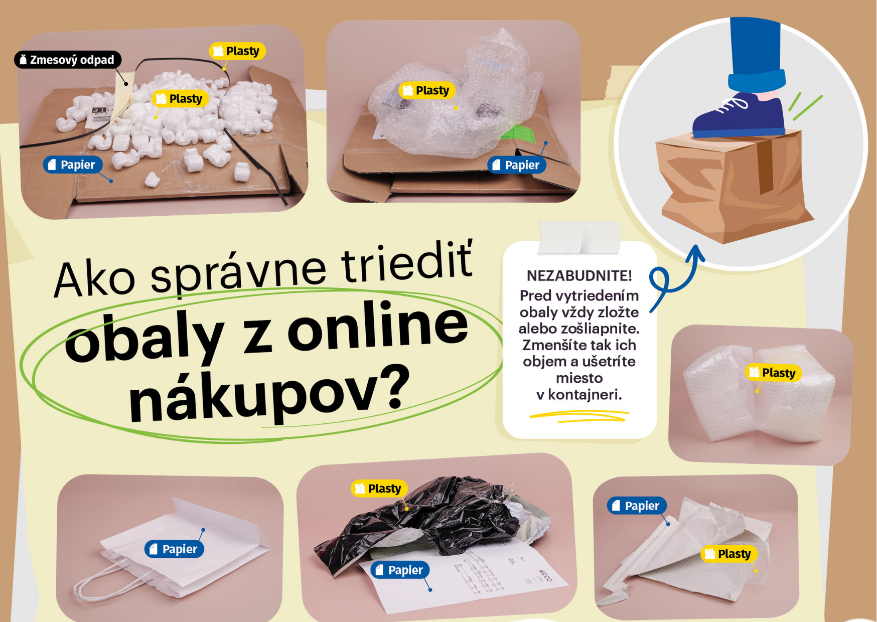 Obaly z nákupov počas Black Friday zaplnia kontajnery. Viete, ako ich správne vytriediť?