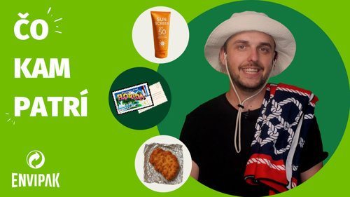 Kam patrí odpad, ktorý vytvoríme na dovolenke?
