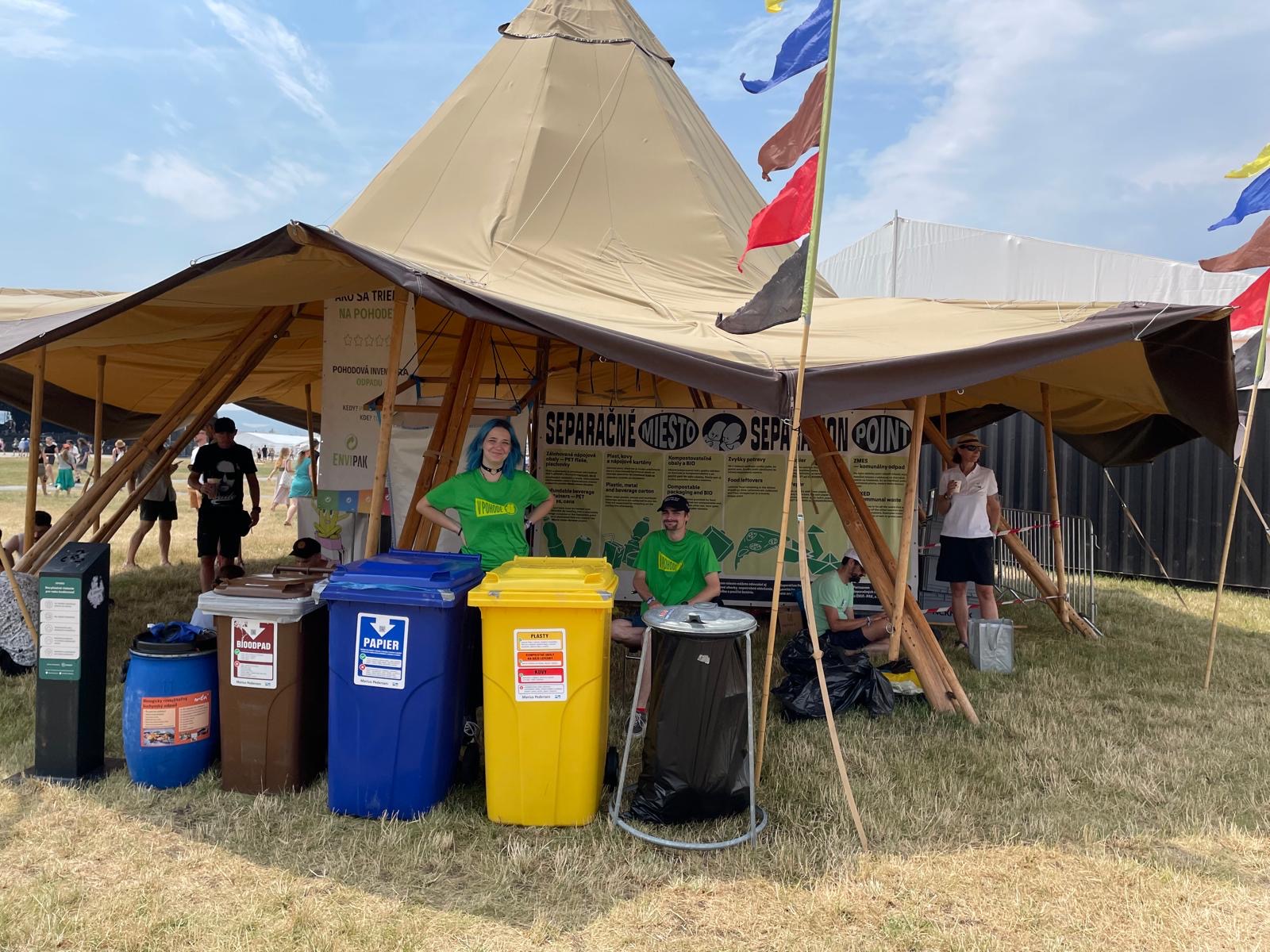 ENVI - PAK aj tento rok pomáha triediť na Pohode