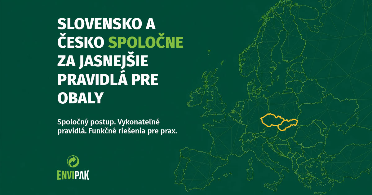 Slovensko podporilo českú iniciatívu k nariadeniu PPWR: Dôraz na jasné pravidlá pre obaly v praxi