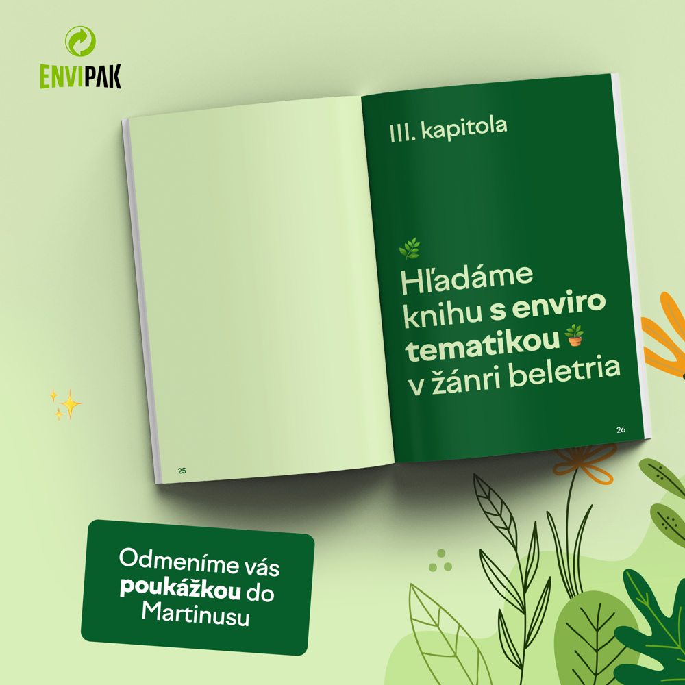 Hľadáme knihy s enviro tematikou. Máte pre nás tip?