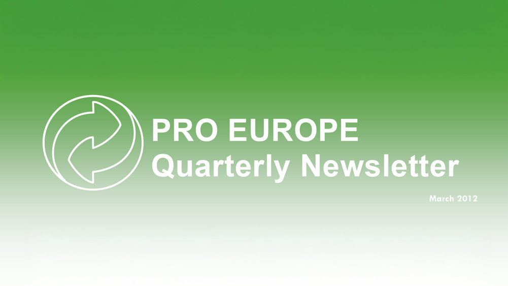 Pro Europe Newsletter – Jar 2012