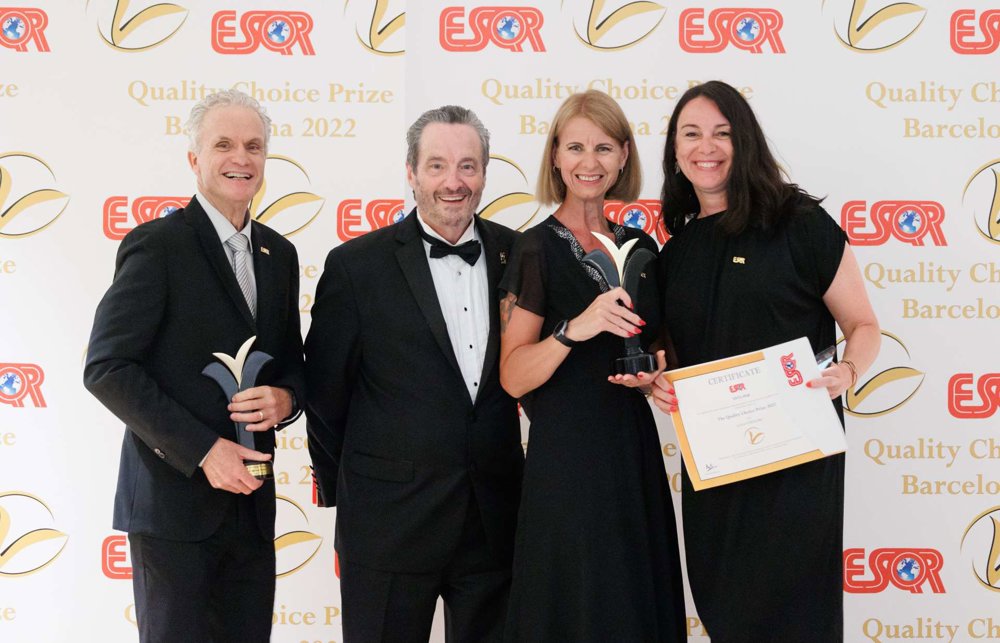 International award for the quality of provided services