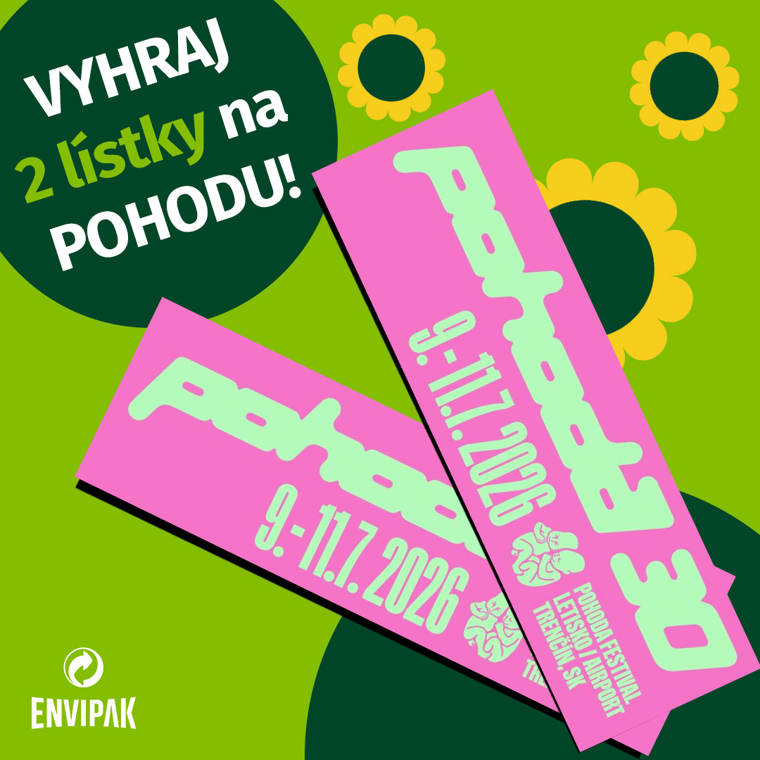 Vyhrajte vstupenky na Pohoda festival 2026