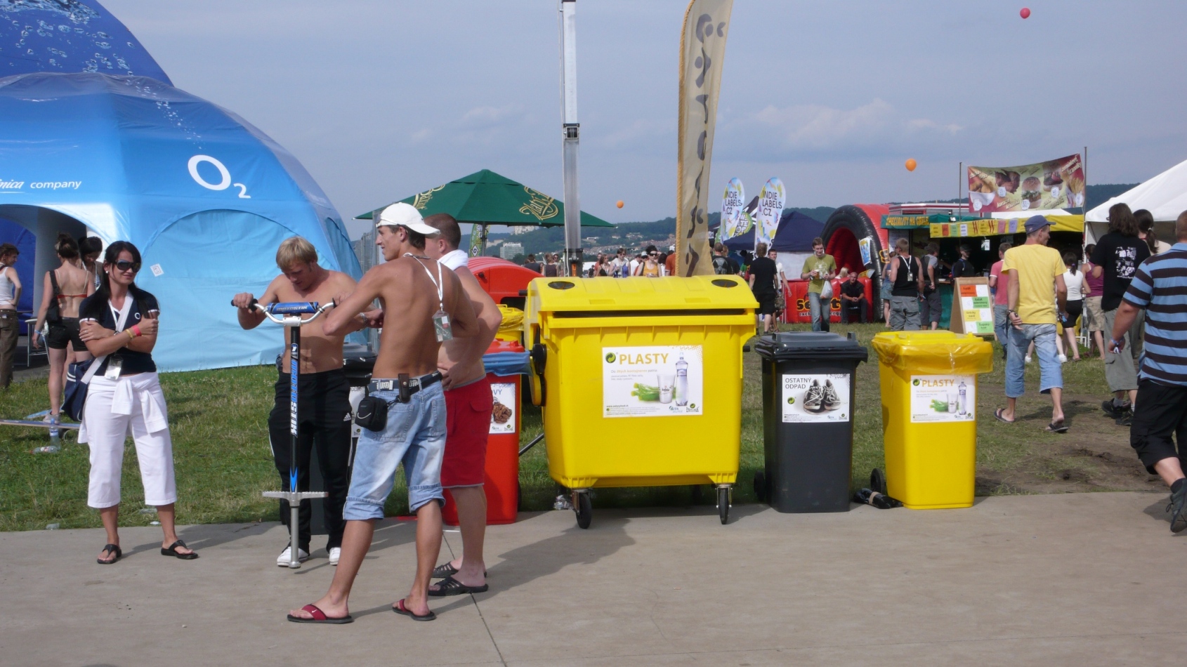 Separovanie odpadu na Pohode ocenené 