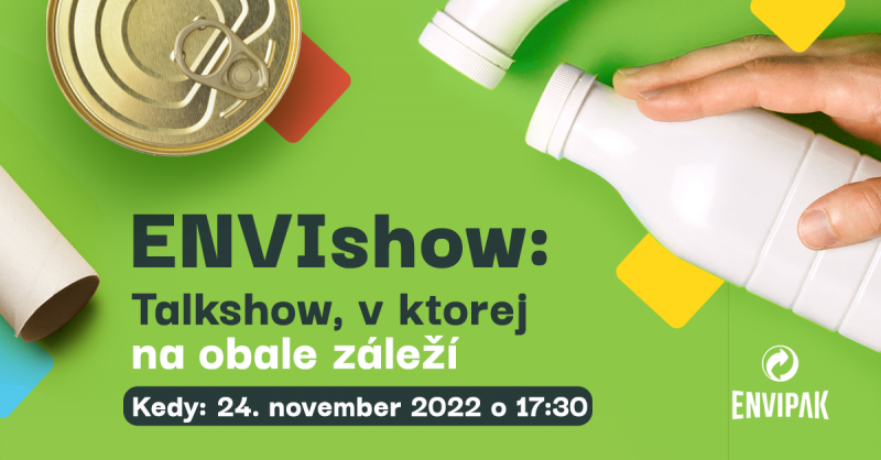 Pozvánka na ENVIshow: Talkshow, v ktorej na obale záleží