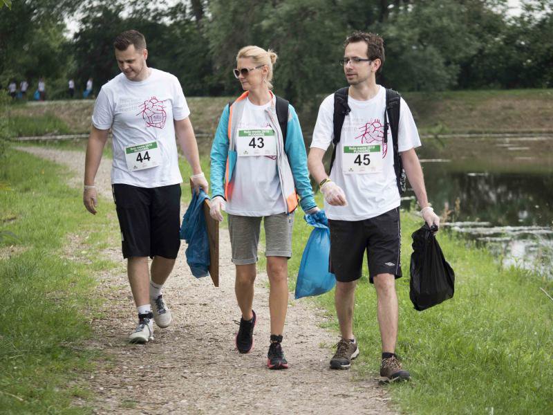 Organizovali sme plogging, vyzbieralo sa takmer pol tony odpadu