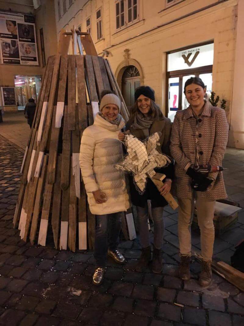 Ekologické Vianoce so stromčekom zo sute