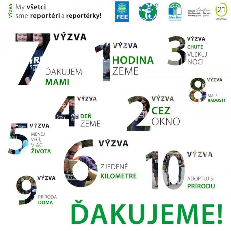 Víťazkou výzvy „Adoptuj si prírodu“ je Nela Stanková