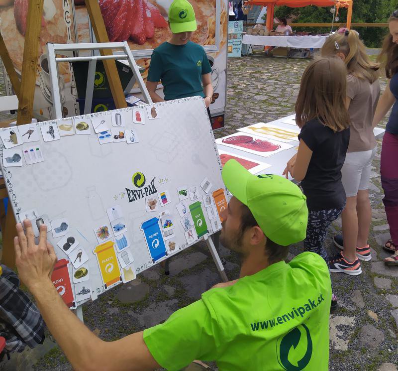 OZV ENVI - PAK vzdelával na malom Festivale kumštu, remesla a zábavy