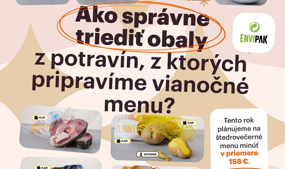 Na správne triedenie netreba zabúdať ani počas Vianoc